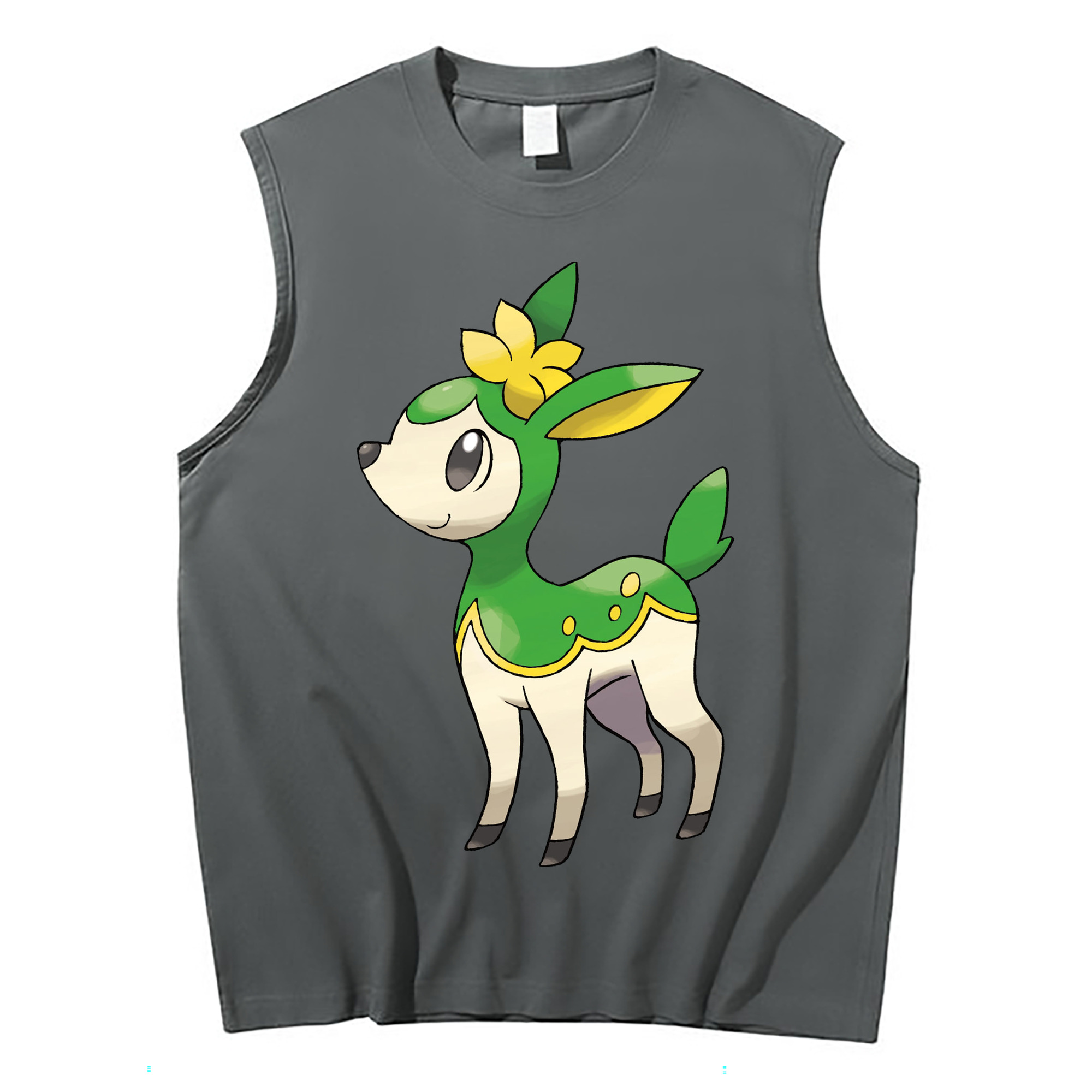 （画像用） ポケットモンスター Pokémon コットン100％タンクトップ（フロントプリント）